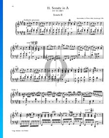 Klaviersonate Nr. 11 A-Dur, KV 331 (300i): 1. Andante grazioso