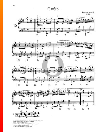 Garôto Musik-Noten