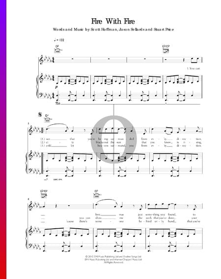 Fire With Fire Musik-Noten