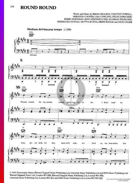 Round Round Sheet Music