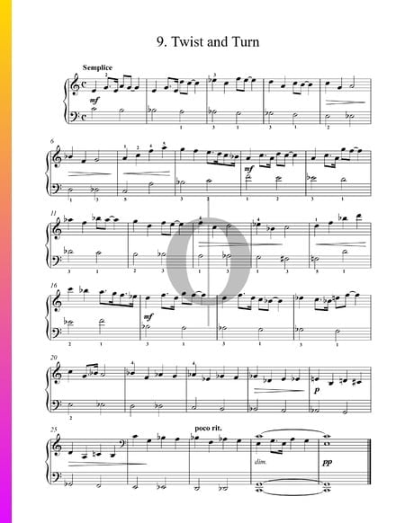 Twist and Turn Sheet Music