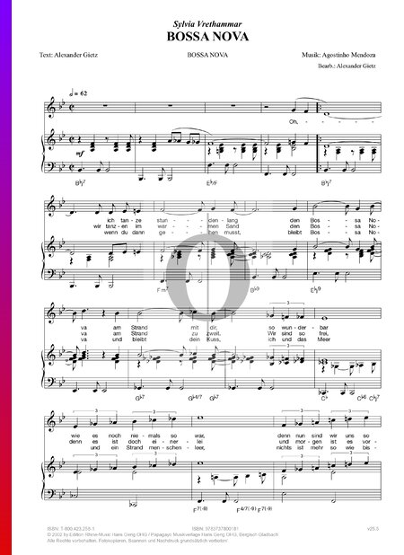 Bossa Nova Sheet Music