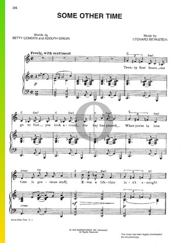 Some Other Time Sheet Music