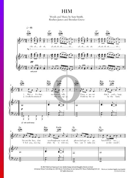 HIM Musik-Noten