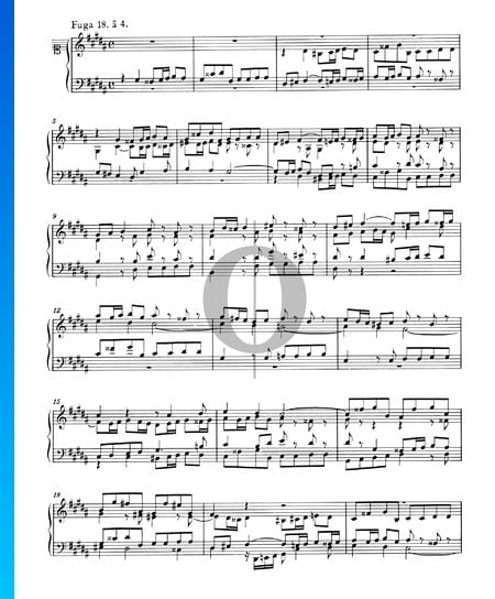 Fugue 18 G-sharp Minor, BWV 863