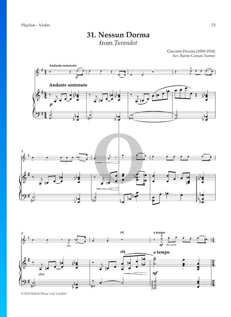 Nessun dorma