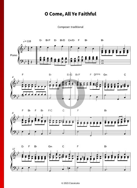 O Come, All Ye Faithful