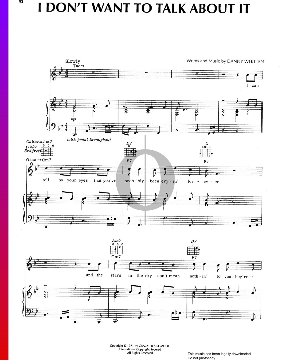 Download Digital Sheet Music of Andrew Belle for Piano, Voice