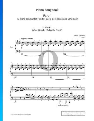 Hymn (After a Theme from Zadok the Priest, HWV 258) Partitura