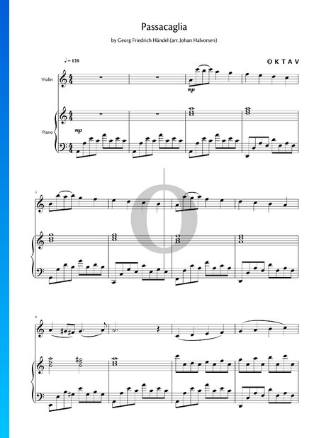Suite No. 7 in G Minor, HWV 432: Passacaglia