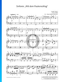 Sinfonie Nr. 94 in G-Dur: 2. Andante (Paukenschlagsinfonie)