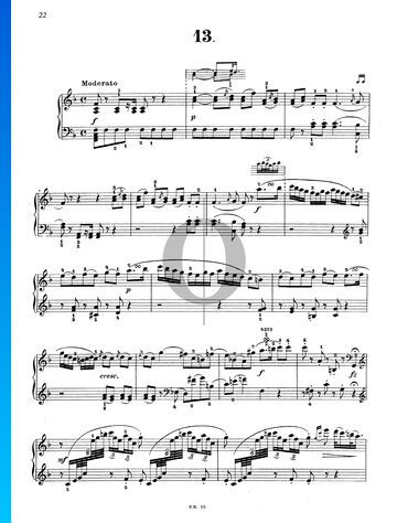 Sonate in F-Dur, Hob XVI: 29 Musik-Noten