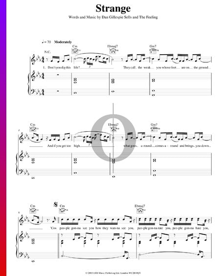 Strange Musik-Noten