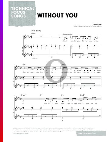Without You Sheet Music