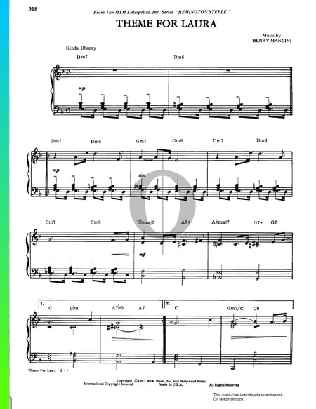 Theme for Laura Partitura