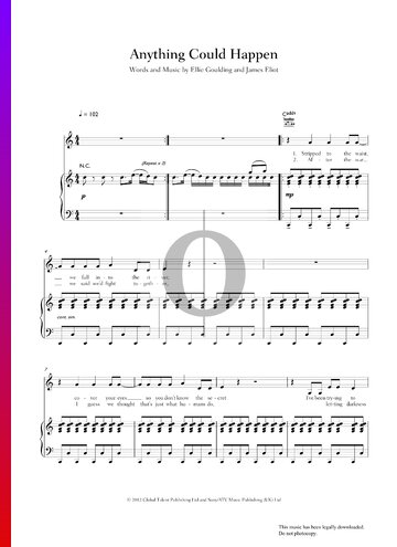 Anything Could Happen Sheet Music