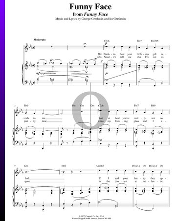 Funny Face Sheet Music