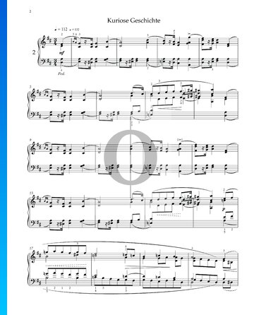 Kinderszenen, Op. 15 No. 2: A Curious Story Sheet Music