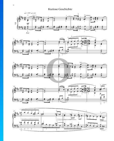 Kinderszenen, Op. 15 No. 2: A Curious Story Sheet Music