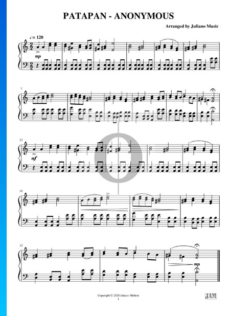 Patapan Musik-Noten