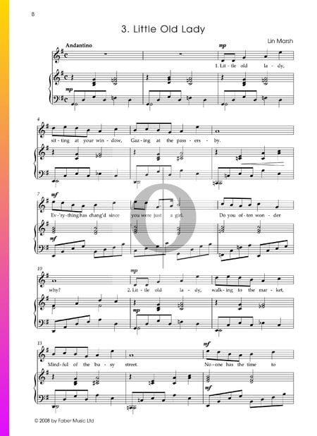 Little Old Lady Musik-Noten