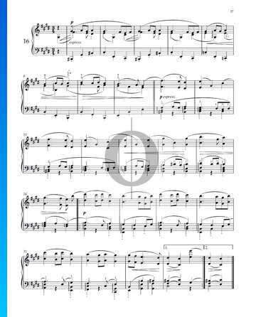 Waltz, Op. 39 No. 16 Sheet Music