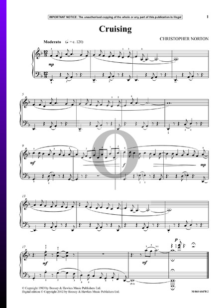 Cruising Sheet Music