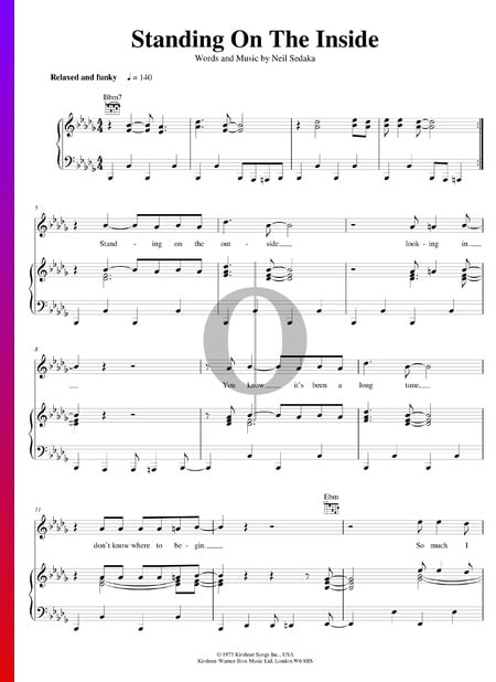 Standing On The Inside Musik-Noten