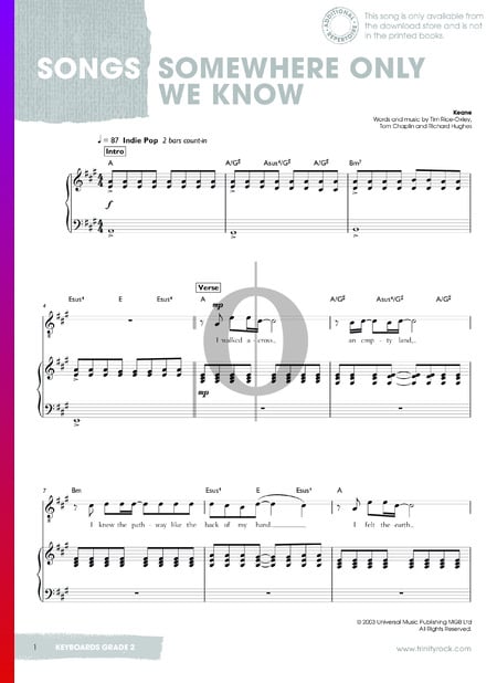Somewhere Only We Know