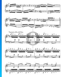 Goldberg Variations, BWV 988: Variatio 28. a 2 Clav.