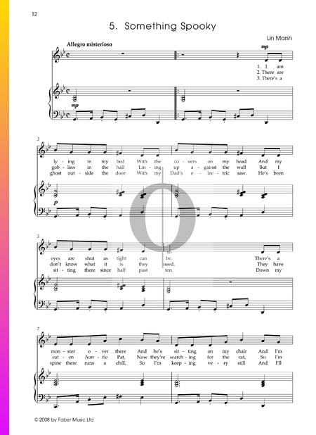 Something Spooky Sheet Music