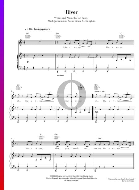River Musik-Noten