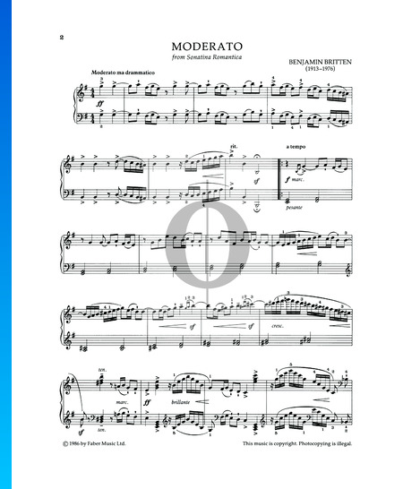 Sonatina Romantica: 1. Moderato