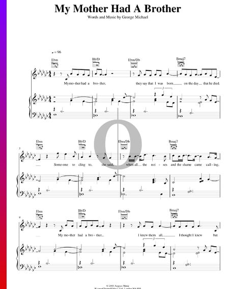 My Mother Had A Brother Sheet Music