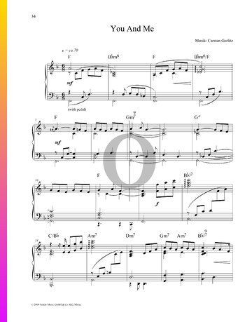 You And Me Partitura