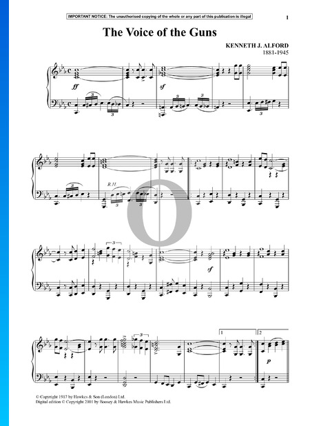 The Voice Of The Guns Musik-Noten