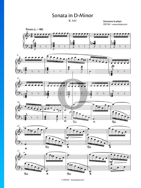 Sonata in D Minor, K. 141
