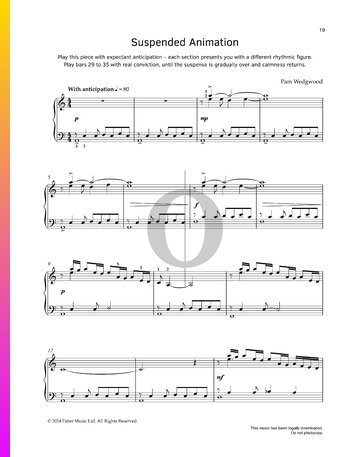 Suspended Animation Sheet Music