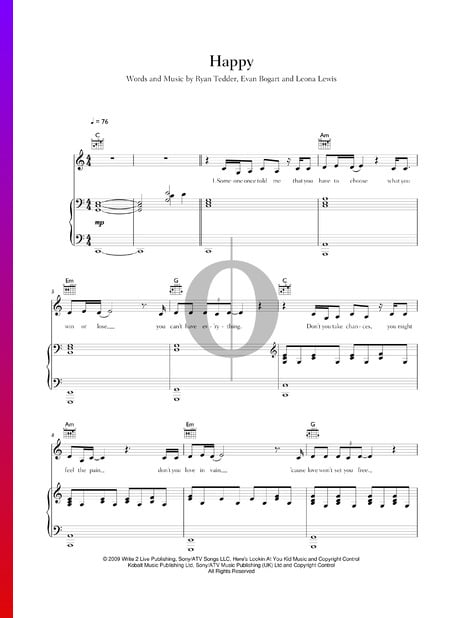 Happy Musik-Noten