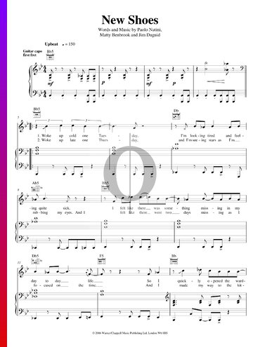 New Shoes Sheet Music