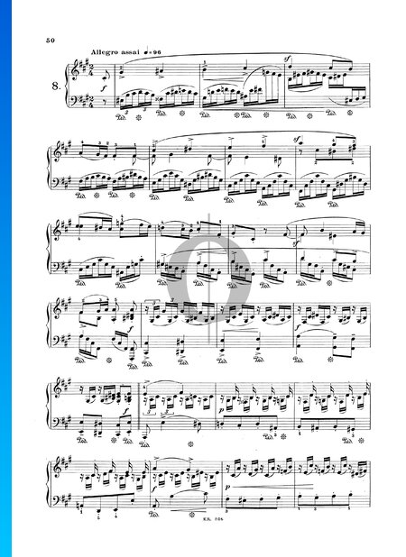 Novellette in fis-Moll, Op. 21 Nr. 8
