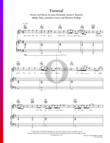 Funeral Partitura