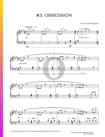 Obsession Partitura
