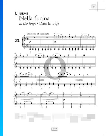 In the forge Partitura