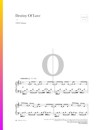 Destiny Of Love Partitura