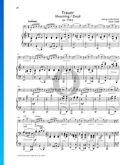 Trauer, Op. 118 No. 2