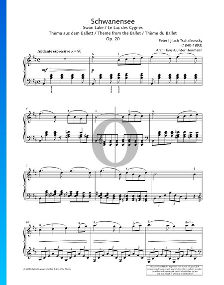 Swan Lake (Suite), Op. 20a, TH. 219: I. Swan Theme