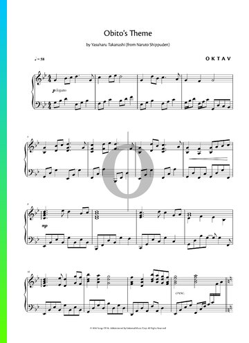 Obito's Theme Sheet Music