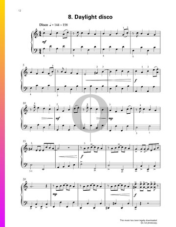 Daylight Disco Sheet Music