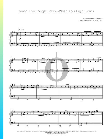 Song That Might Play When You Fight Sans